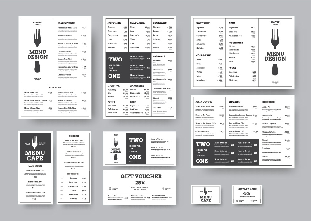 Stand-Alone Menus